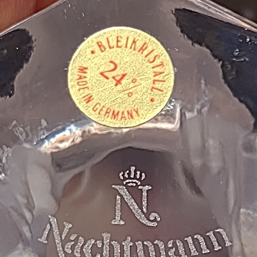 Nachtmann Germany Vintage Crystal Hen's   Nwt - Picture 6 of 7